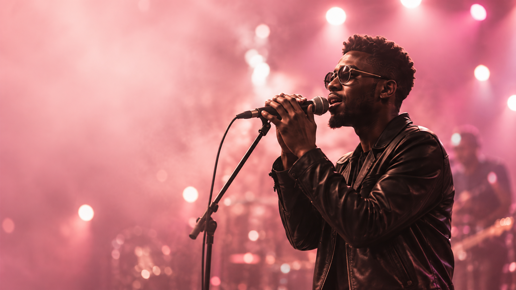 THMM artist performing live on stage